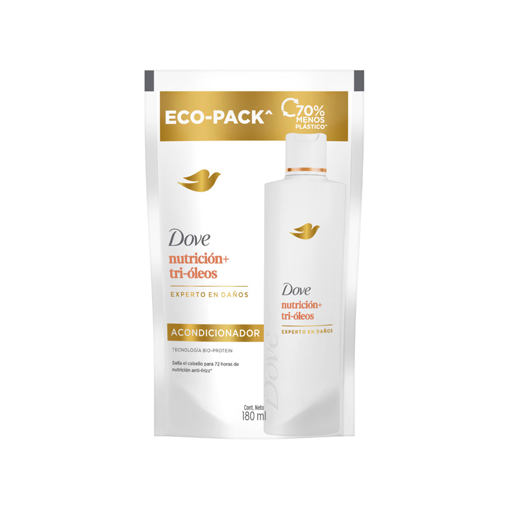 Acondicionador Repuesto Dove Nutricion + Tri-Oleos 180 ml