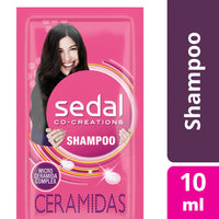 Shampoo Sachet Sedal Ceramidas 10 ml