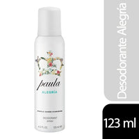 Desodorante Aerosol Paula Alegria 123 ml