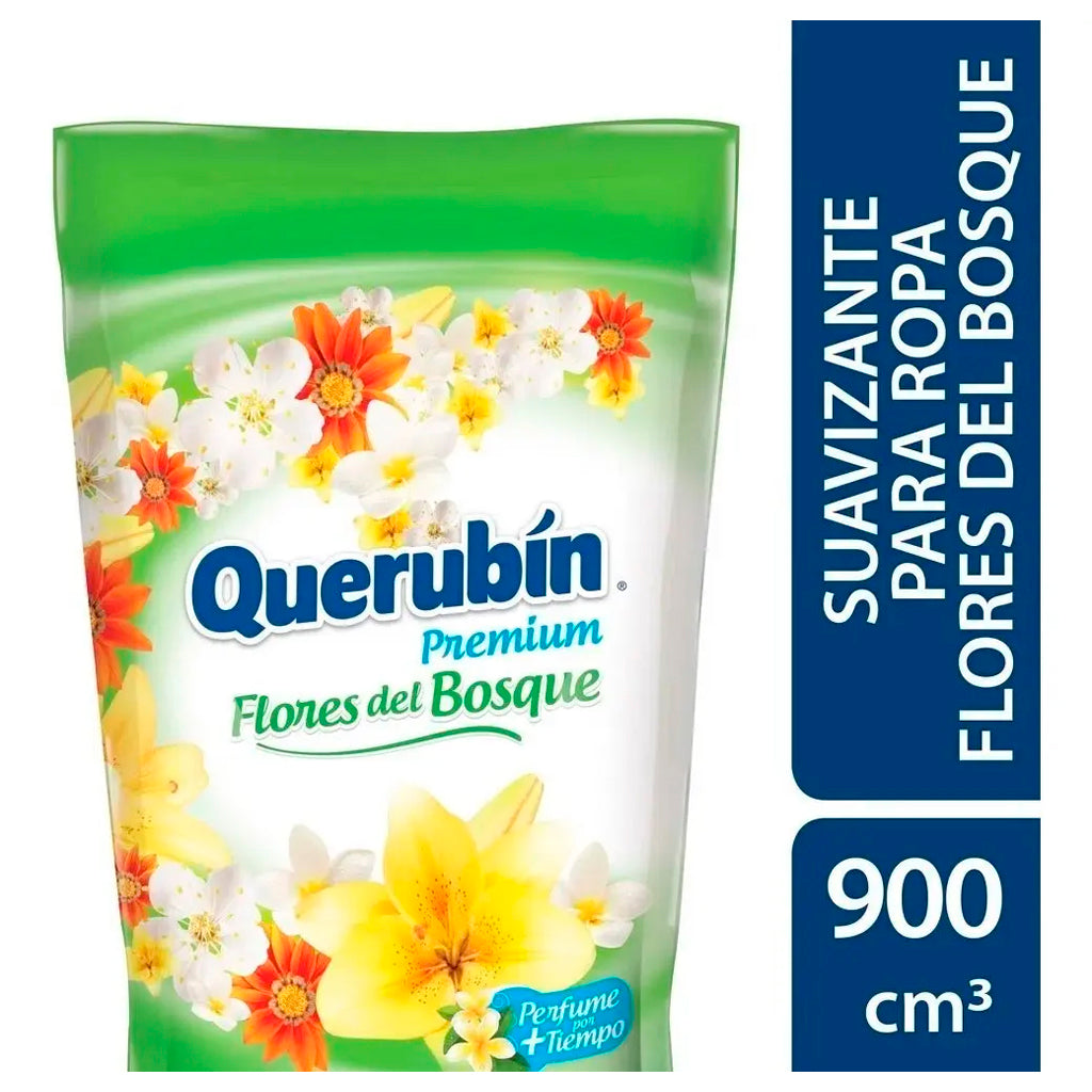 Suavizante Querubin p/ Ropa Flores del Bosque 900 ml