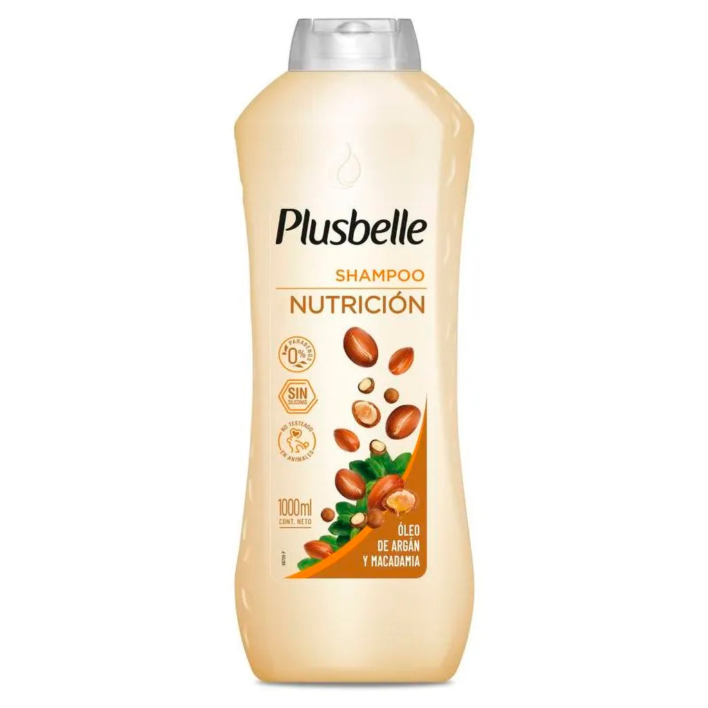 Shampoo Plusbelle Nutricion Cremosa 1000 ml
