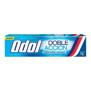 Dentifrico Odol Doble Accion c/ Fluor y Calcio  70 g