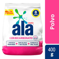 Jabón en Polvo Ala Matic c/ Bicarbonato 400 g
