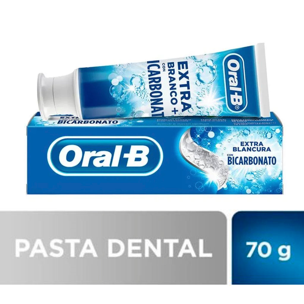 Dentifrico Crema Oral-B Extra Blanco c/ Bicarbonato 70 g