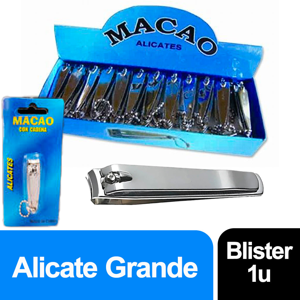 Alicate Macao p/ Uñas Grande