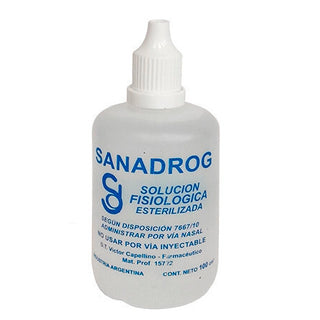 Solucion Fisiologica Sanadrog Esterilizada 100 ml