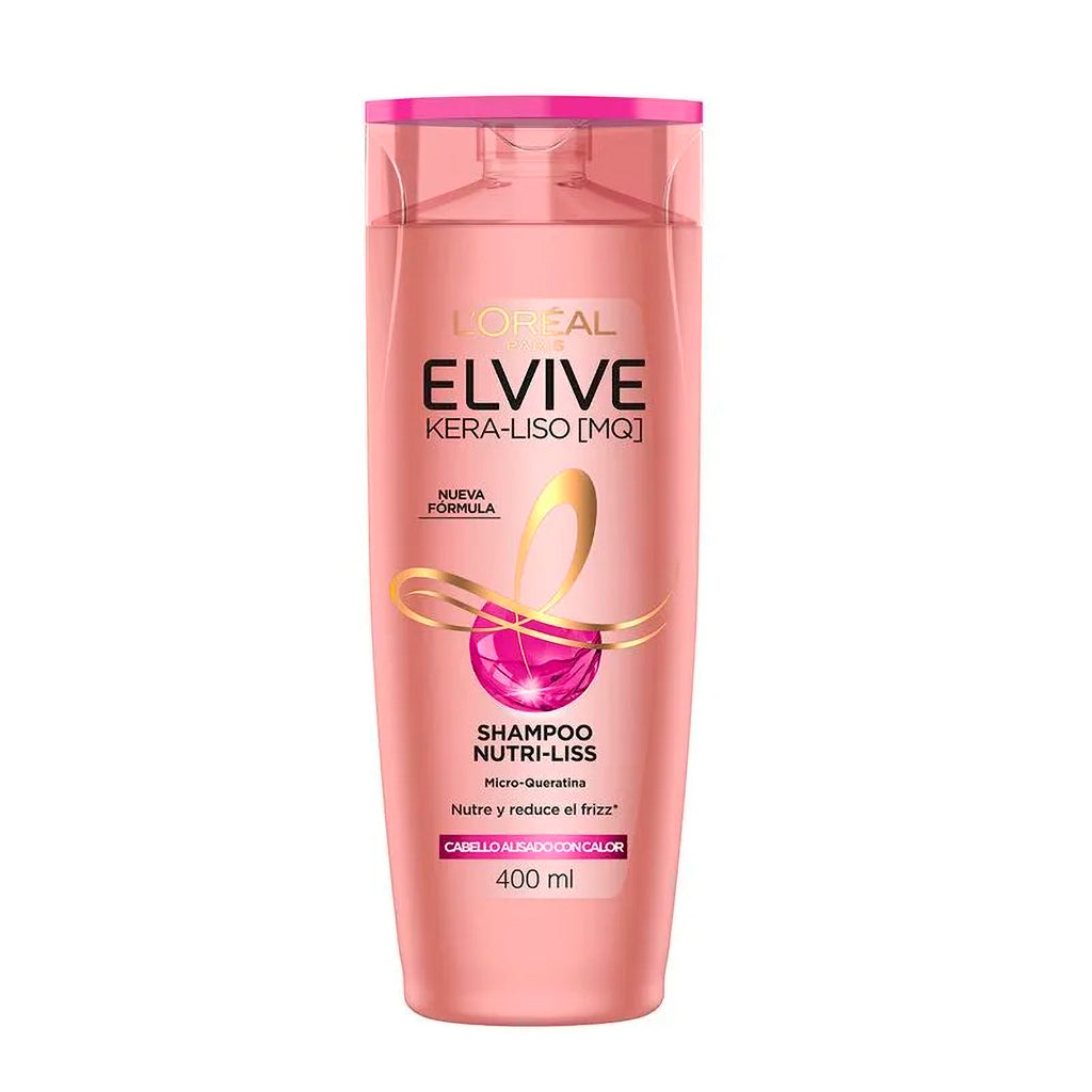 Shampoo Elvive Kera-Liso (MQ) Nutri-Liss 400 ml