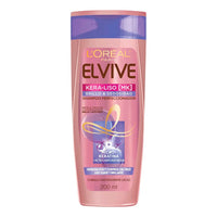 Shampoo Elvive Kera liso Brillo y Sedosidad 200 ml