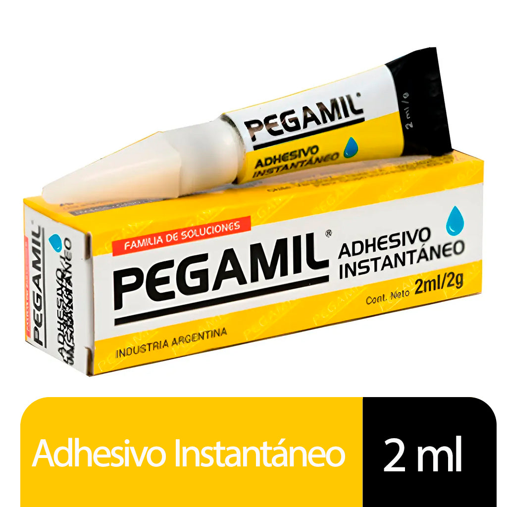 Adhesivo Instantaneo Pegamil Pegamento  2 ml