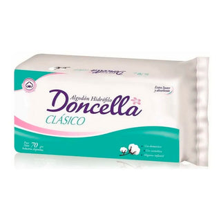Algodon Doncella Hidrofilo Clasico Extra Suave y Absorbente 70 g