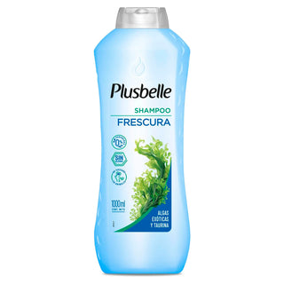 Shampoo Plusbelle Frescura y Vitalidad 1000 ml