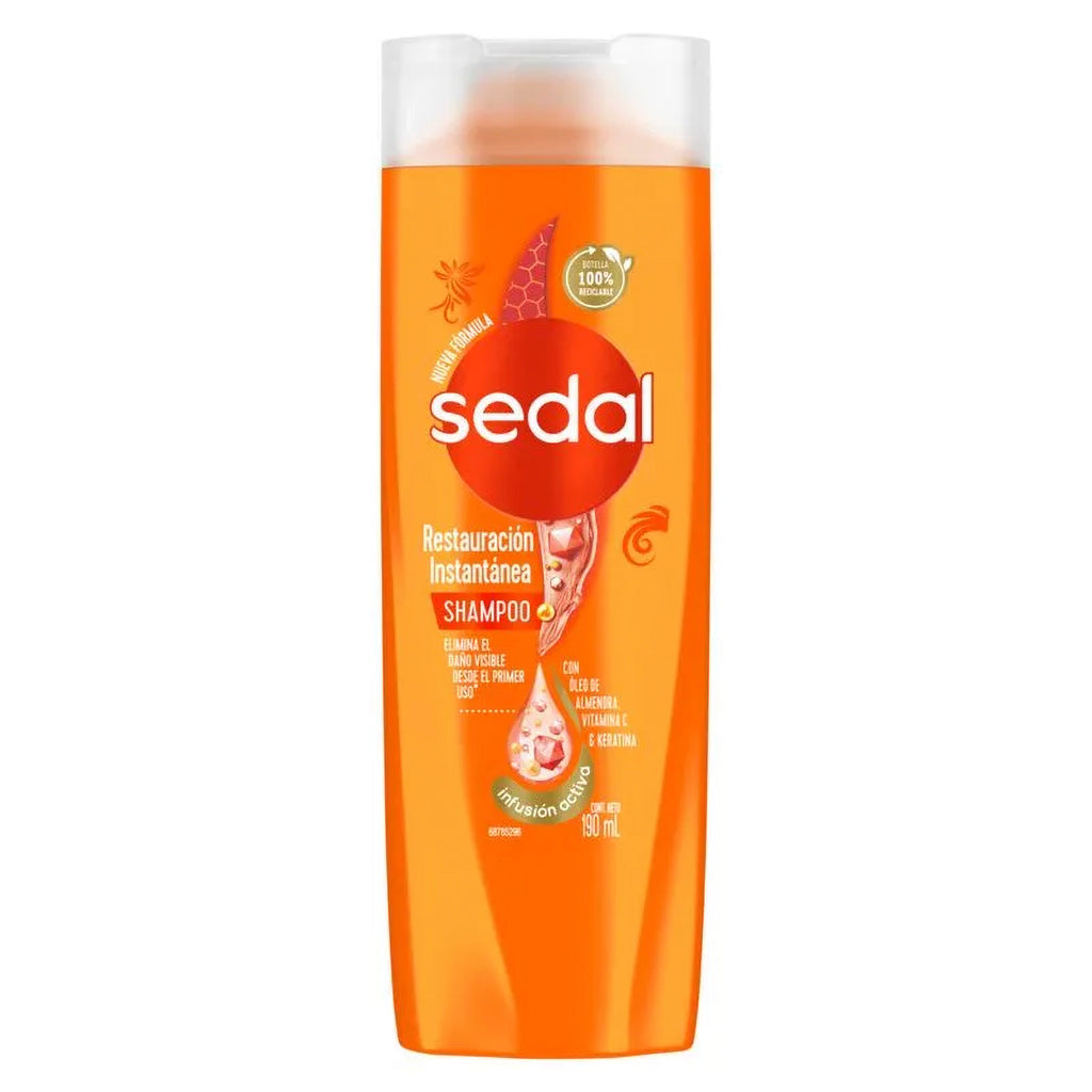 Shampoo Sedal Restauracion Instantanea 190 ml