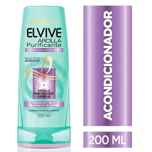 Acondicionador Elvive Arcilla Extraordinaria Purificante 200 ml