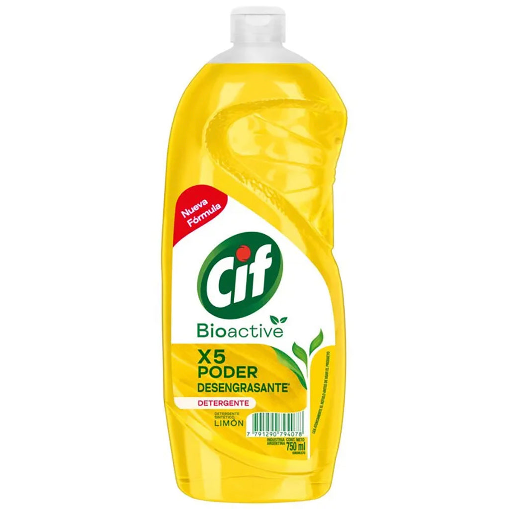 Cif 生物活力柠檬洗涤剂 750 毫升