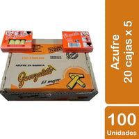 Azufre Gonzalito en Barra  100 u
