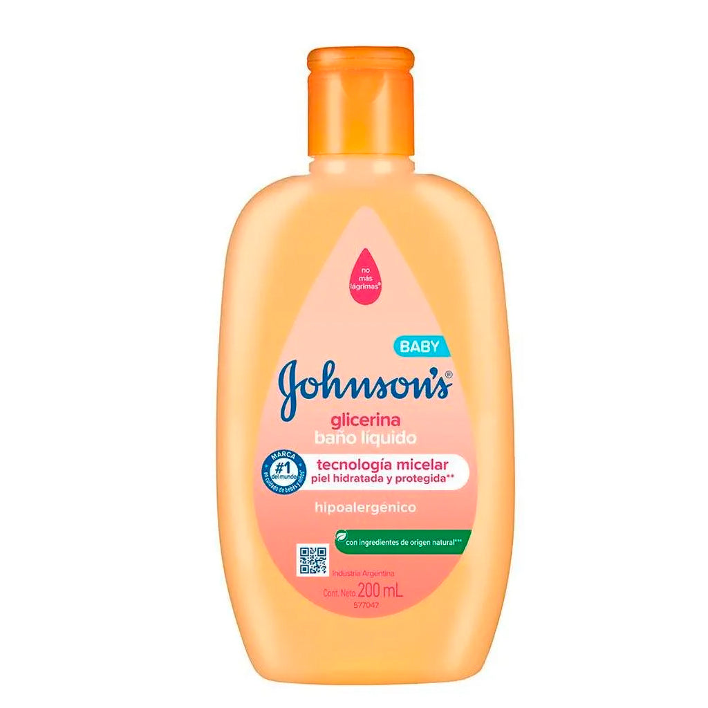 Baño Liquido Johnsons Glicerina 200 ml