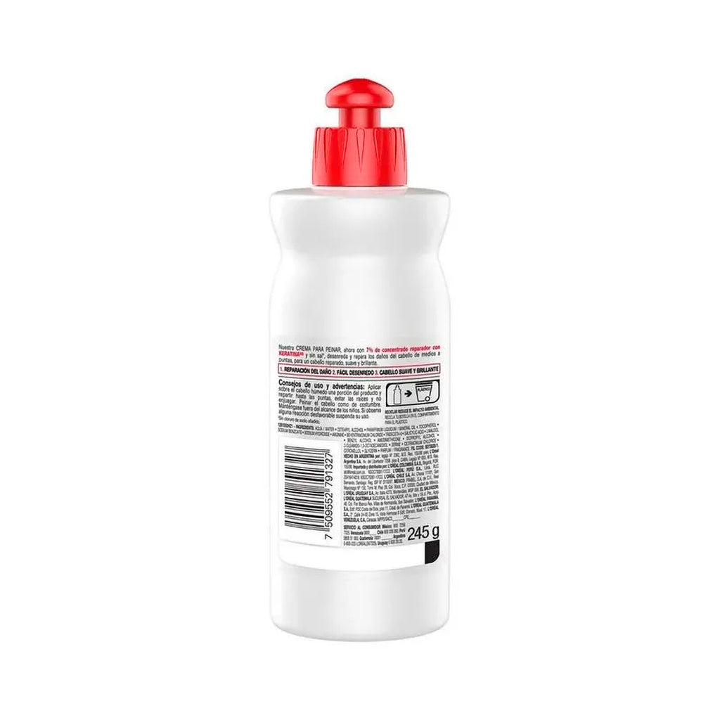 Crema para Peinar Elvive Reparación Total 5 Keratin 250 ml