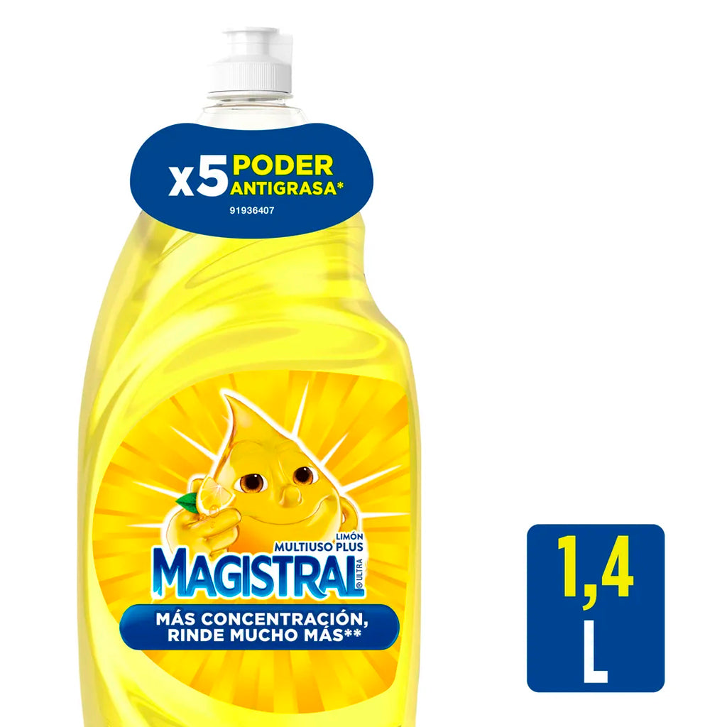 Detergente Magistral Limon Multiuso Plus  1,4 ml