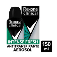 Desodorante Rexona Antitranspirante  Clinical Intense Fresh 150 ml