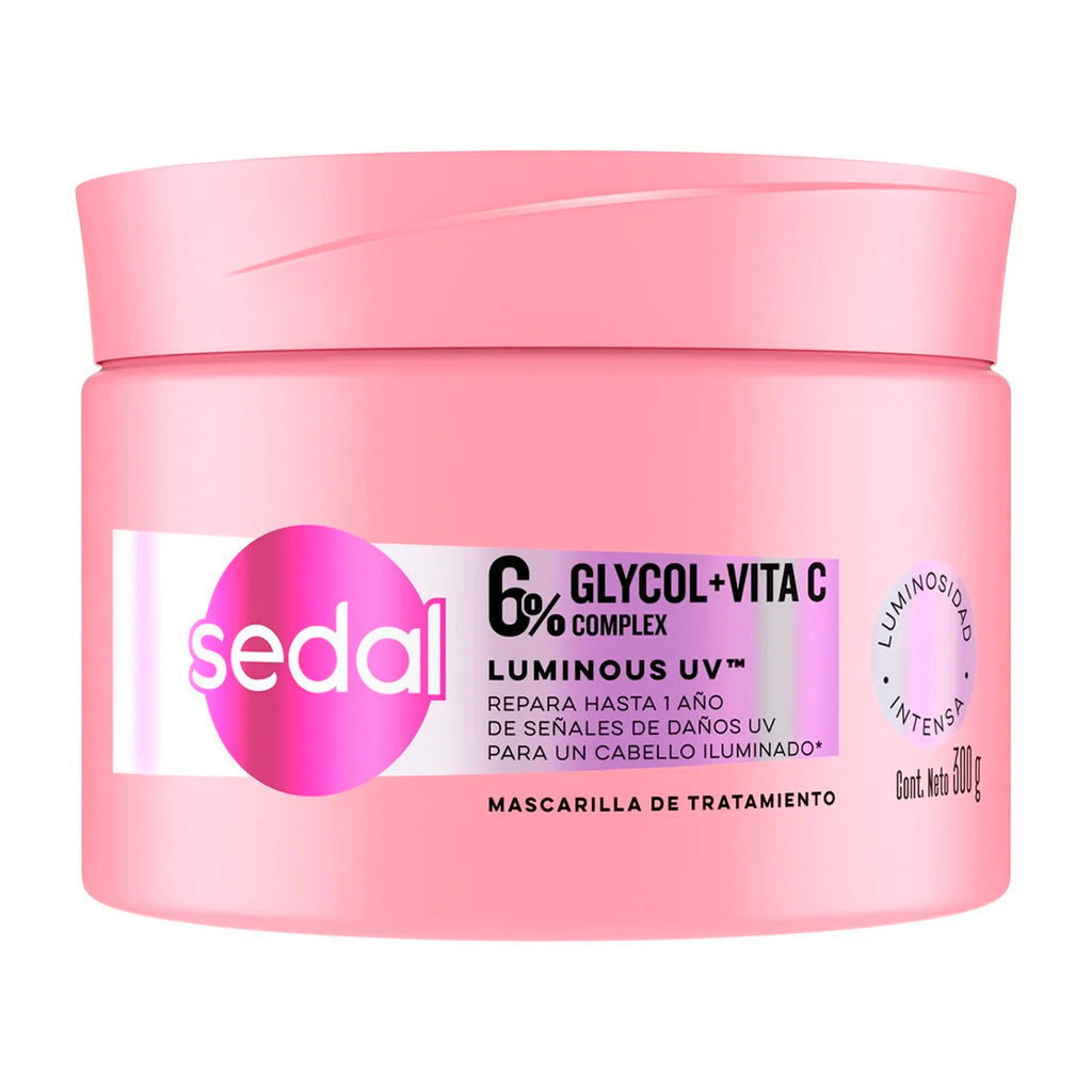 Mascara de Tratamiento Capilar Sedal Luminous UV 300 gr