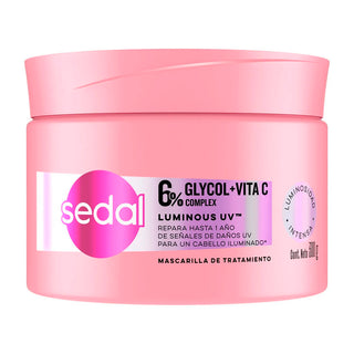 Mascara de Tratamiento Capilar Sedal Luminous UV 300 gr