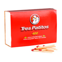 Fosforos Tres Patitos 400 u