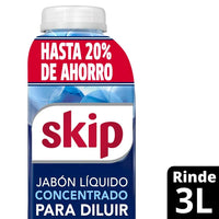 Jabón Liquido Skip Expert p/Ropa Power Oxi Blanco Supremo Concentrado p/Diluir 500 ml