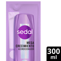 Acondicionador Repuesto Sedal Mega Crecimiento 300 ml