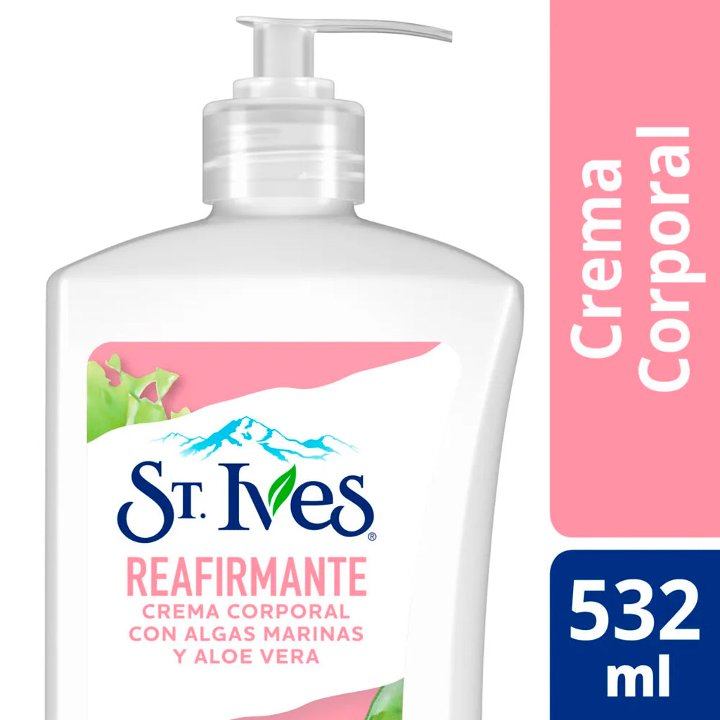 Crema Corporal St.Ives Reafirmante c/ Algas Marinas y Aloe Vera 532 ml