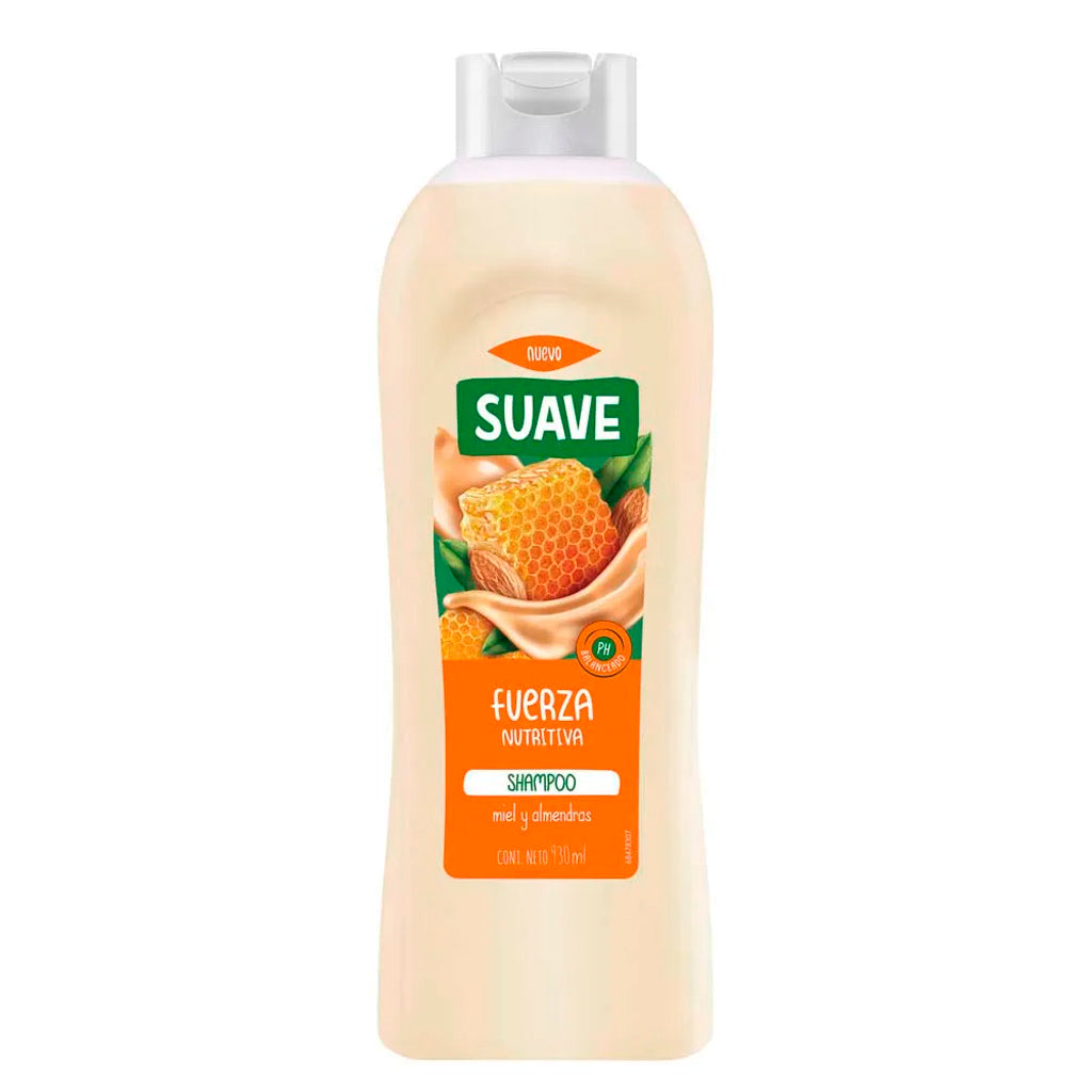 Shampoo Suave Fuerza Nutritiva - Reparadora 930 ml