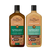 Estuche Shampoo + Acondicionador Tio Nacho Herbolaria Milenaria 415 ml