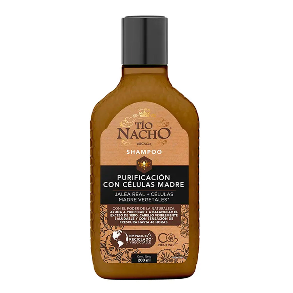 Shampoo Tio Nacho Purificacion c/ Celulas Madre 200 ml