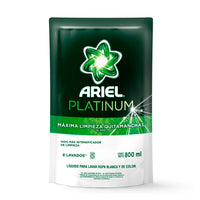 Jabon Liquido Repuesto Ariel p/ropa Platinum Concentrado p/Diluir  800 ml