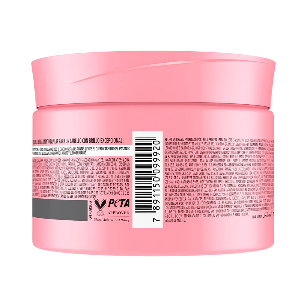 Mascara de Tratamiento Capilar Sedal Luminous UV 300 gr
