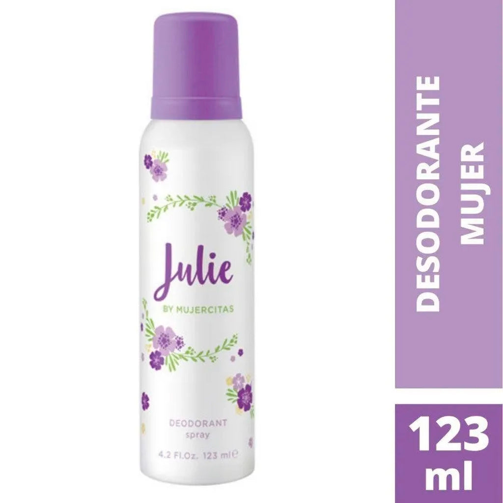 Desodorante Aerosol Mujercitas Julie 123 ml