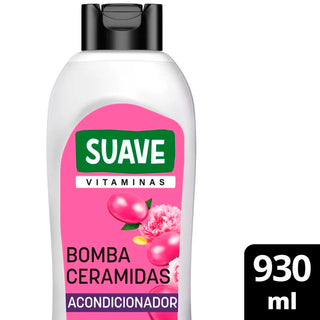 Acondicionador Suave Bomba Ceramidas Brillo 930 ml