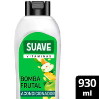 Acondicionador Suave Bomba Frutal Suavidad Largo y Fuerte  930 ml