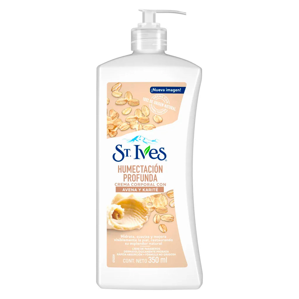 Crema Corporal St.Ives Humectacion Profunda c/ Avena y Karite 350 ml