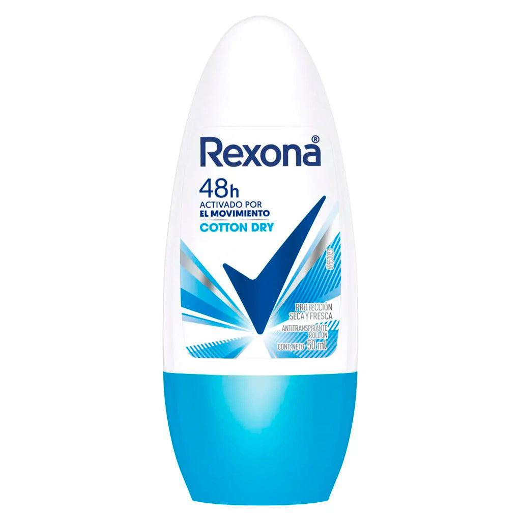 Desodorante Roll - on Rexona Cotton Dry 50 ml