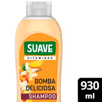Shampoo Suave Bomba Deliciosa Fuerza Control Frizz 930 ml