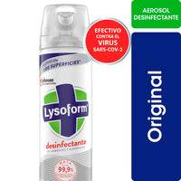 Desinfectante de ambientes Aerosol Lysoform Original 380 ml