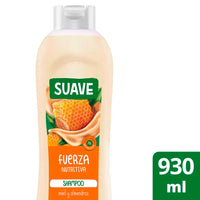Shampoo Suave Fuerza Nutritiva - Reparadora 930 ml