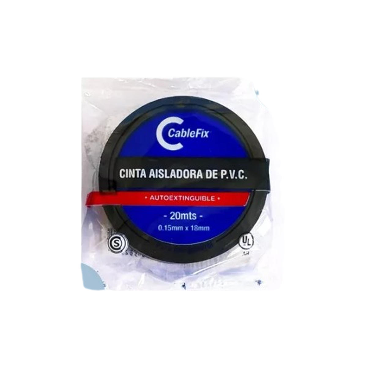 Cablefix Cinta Aisladora Plast. x 20mts