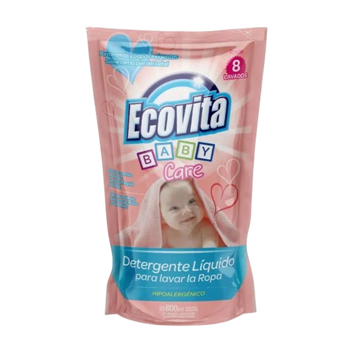 Ecovita Jabón Líquido Baby Care DoyPack 800 ml