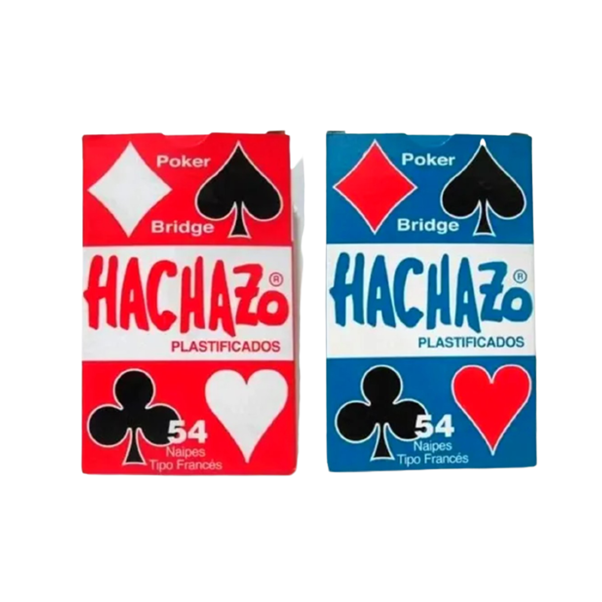 Naipe Hachazo Pocker x 54