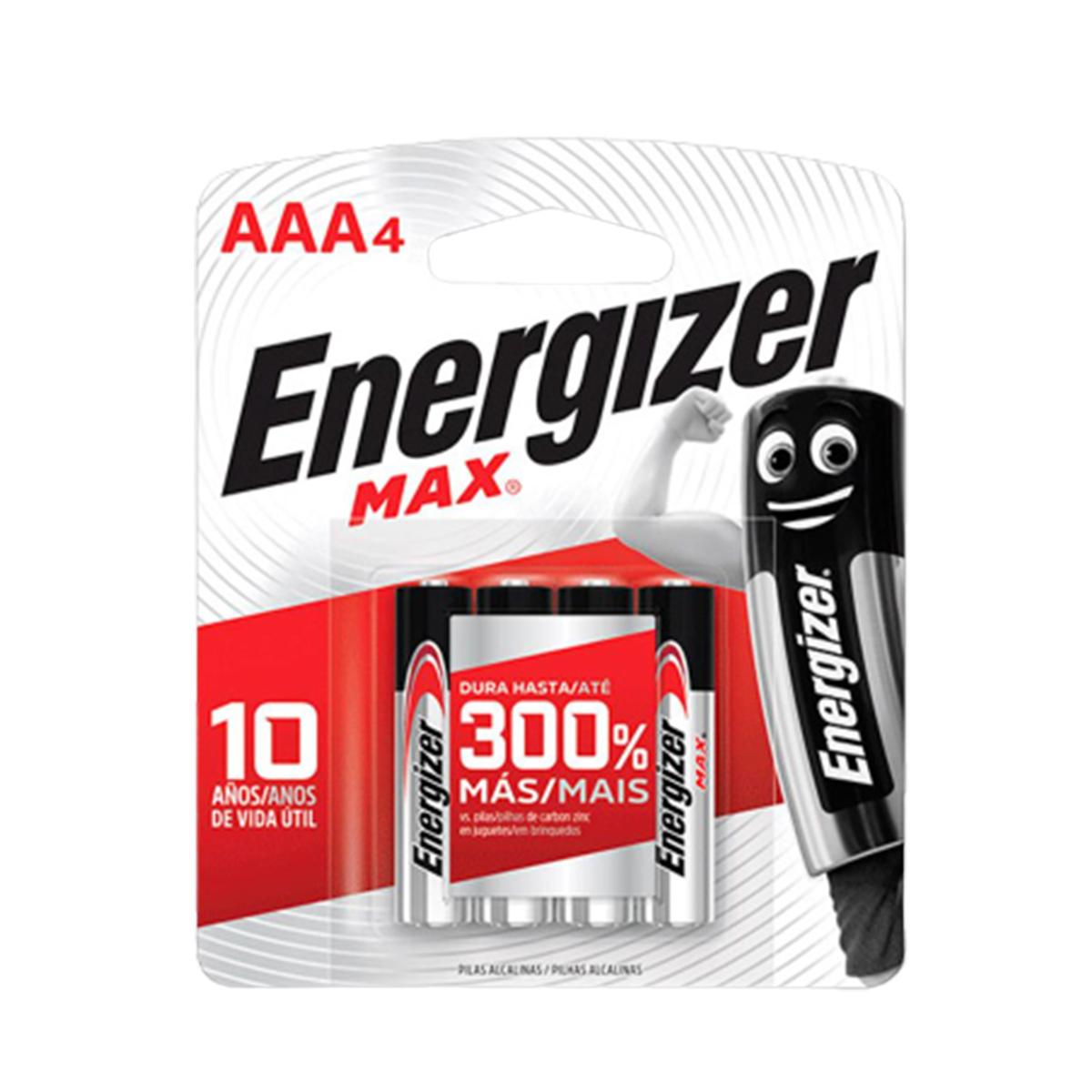 Energizer AAA - Blister x4Un.