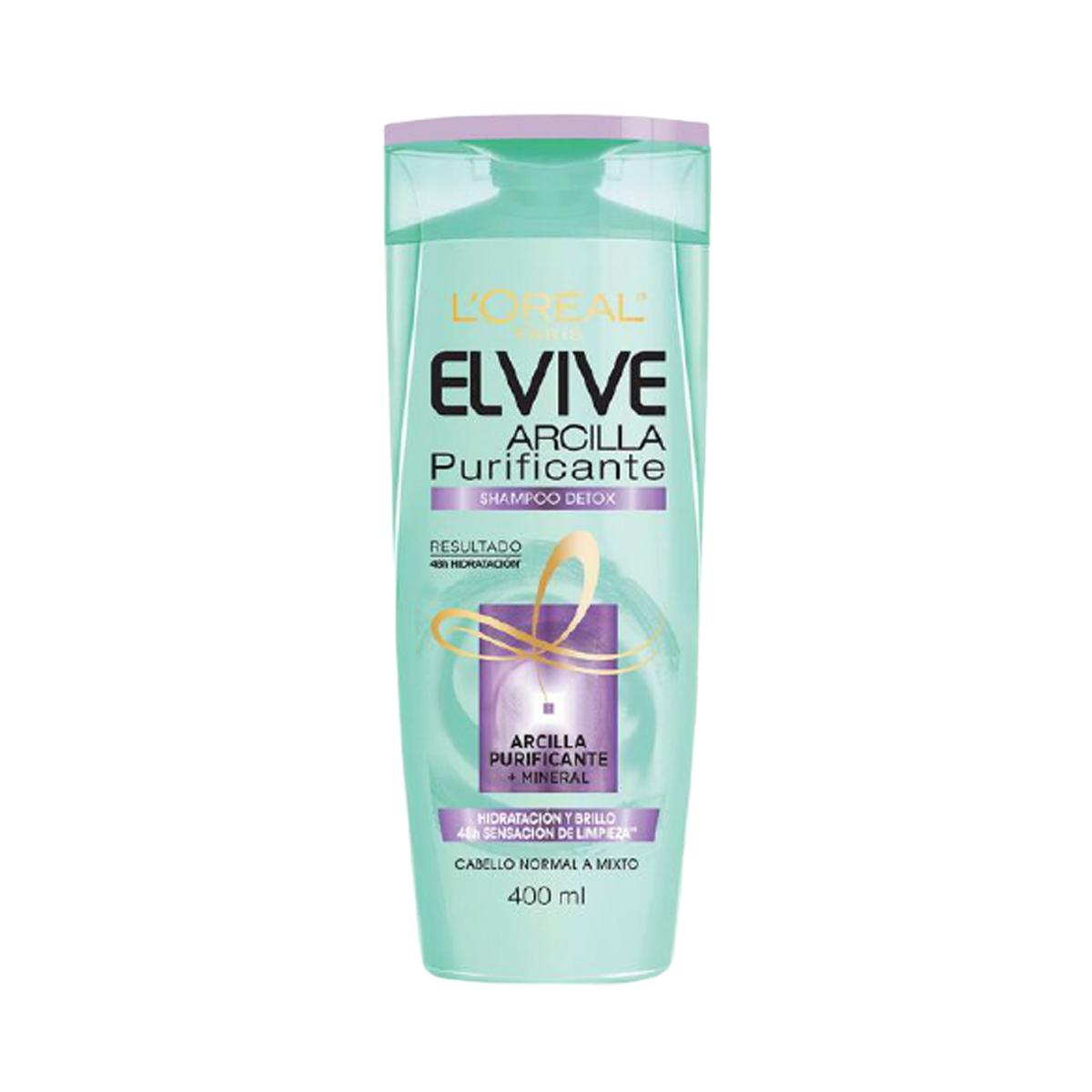 Elvive Shampoo Arcilla 400ml