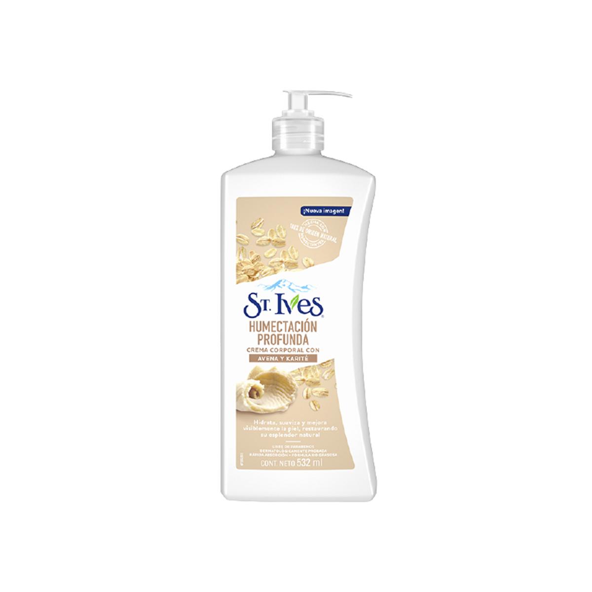 St. Ives Crema Corporal Avena y Karite 350ml