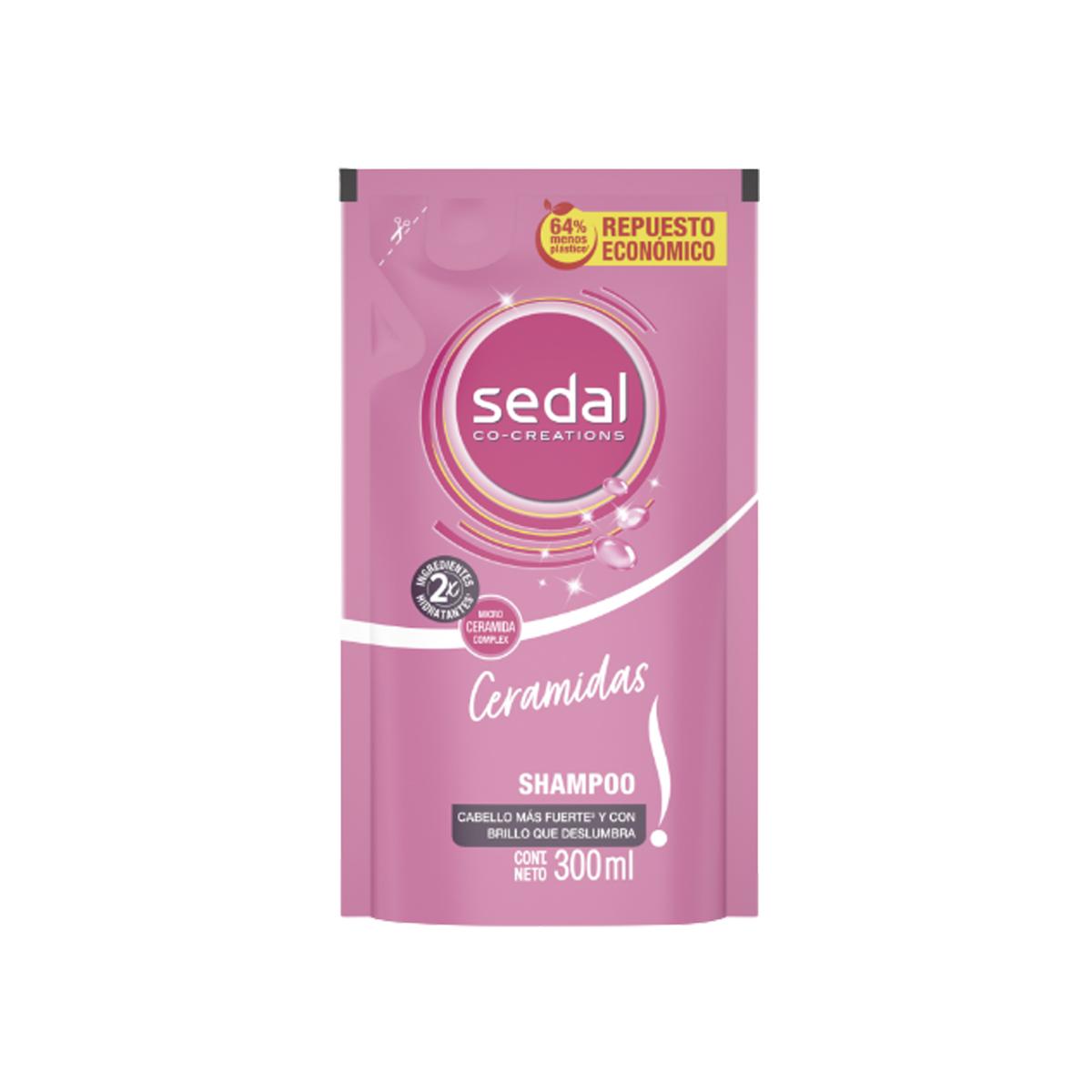 Sedal Repuesto Shampoo Ceramidas 300ml