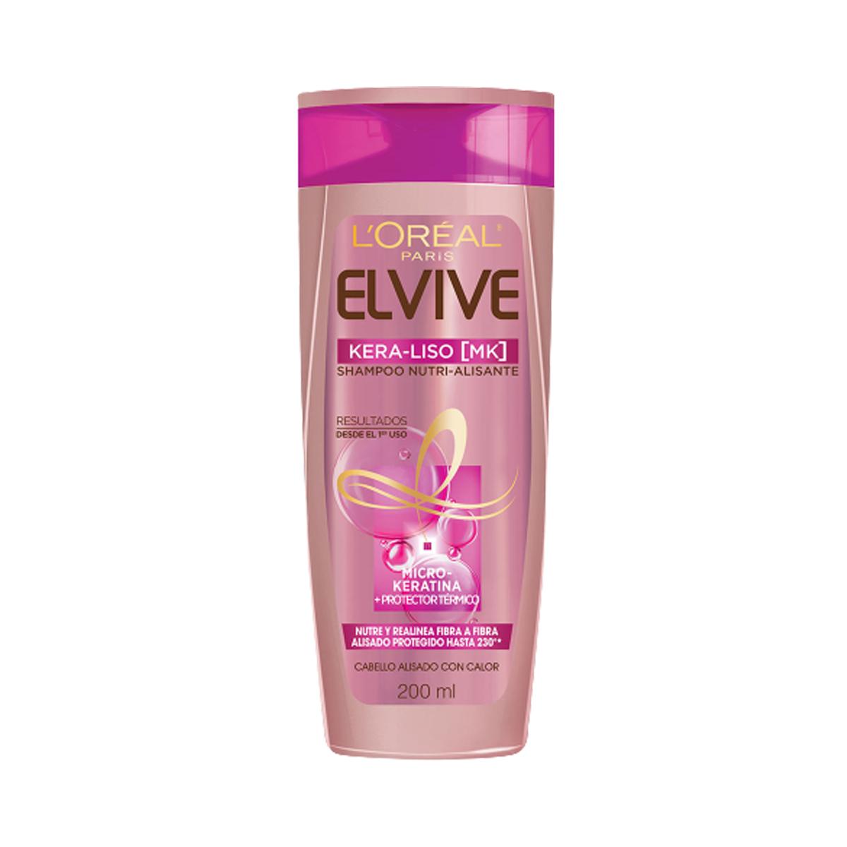 Elvive Shampoo Kera Liso 200ml